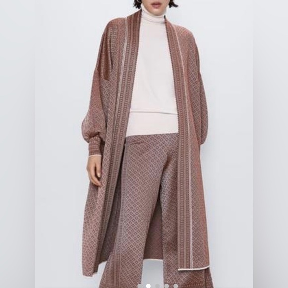 Zara metallic duster/kimono - Picture 11 of 11